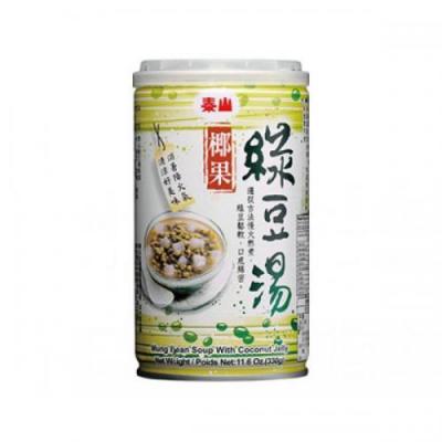 泰山椰果绿豆汤 