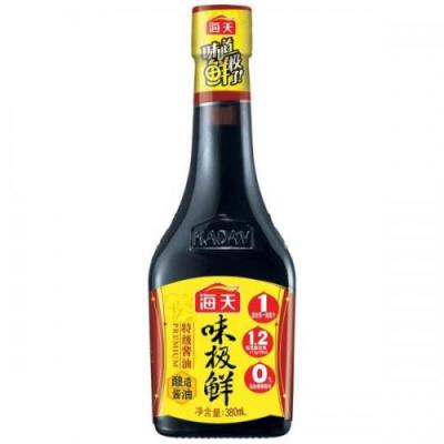 海天招牌味极鲜酱油 380ml