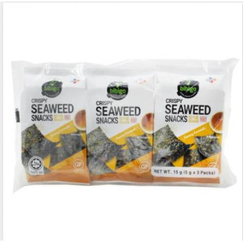 CJ 三连包即食紫菜烧烤味