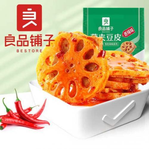 良品铺子藕夹豆皮香辣味