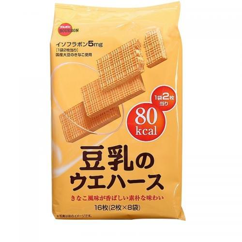 日本Bourbon豆乳威化饼
