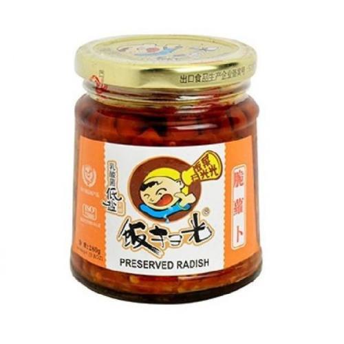 饭扫光脆萝卜