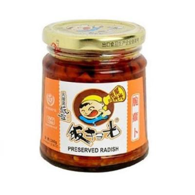 饭扫光脆萝卜