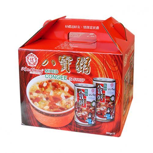 伍中八宝粥 12*380g