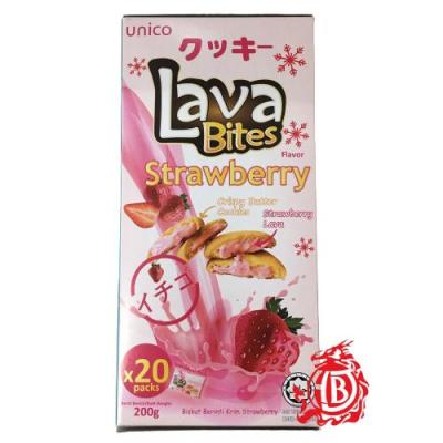 MY LAVA草莓夹心脆饼200g