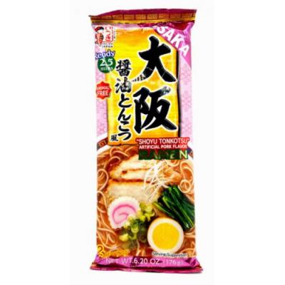 五木日式京都面-大阪酱油豚骨人造猪肉味176g
