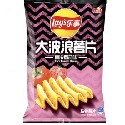 乐事薯片大波浪-真浓番茄 70g
