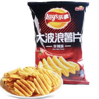 乐事薯片大波浪-辛辣味 70g