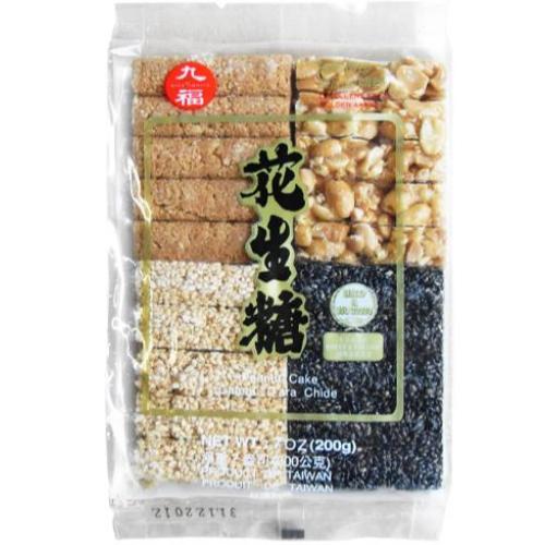 九福四式花生芝麻糖 170g
