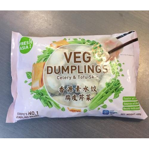 香源素水饺 - 腐皮芹菜 450g