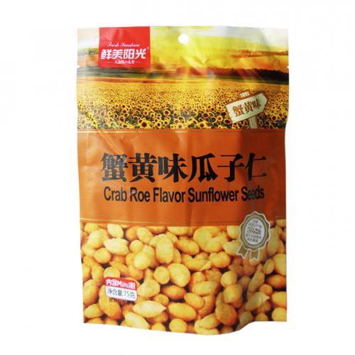 鲜美阳光蟹黄味瓜子仁 75g