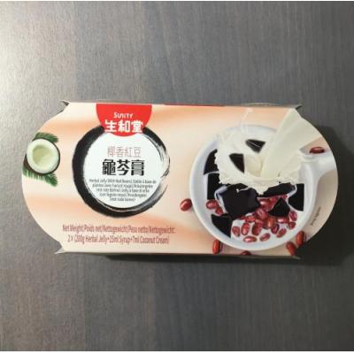 生和堂龟苓膏 - 椰香红豆 (2杯装)