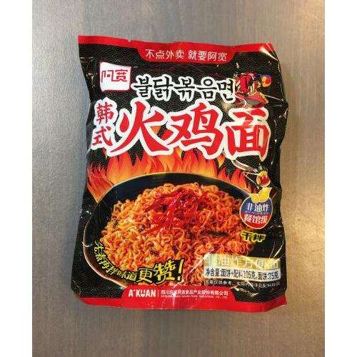 阿宽韩式火鸡面 105g