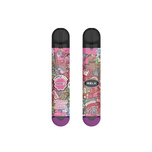 Relx 一次性电子烟 - 百香果双响炮