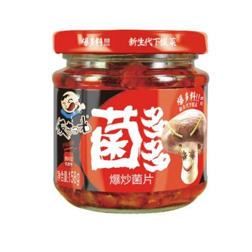 饭扫光菌多多爆炒菌片 158g