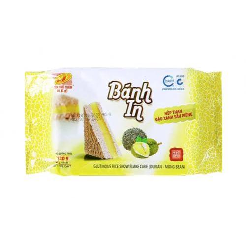 新华园冷冻糯米饼-绿豆榴莲味