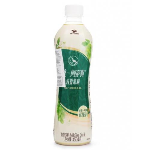 统一阿萨姆奶茶-青提茉莉450ml