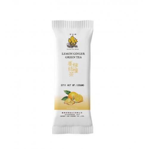 金帆牌柠檬姜绿茶 125g