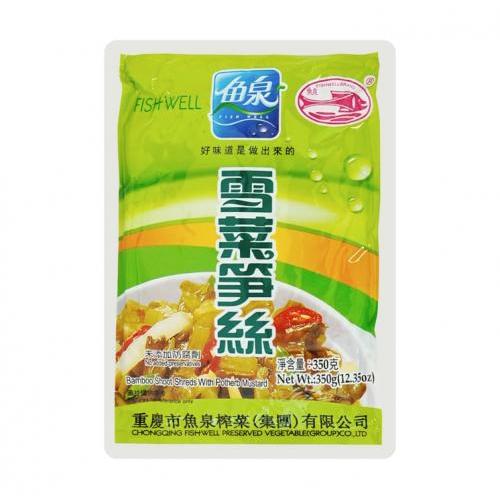 鱼泉雪菜笋丝 350g
