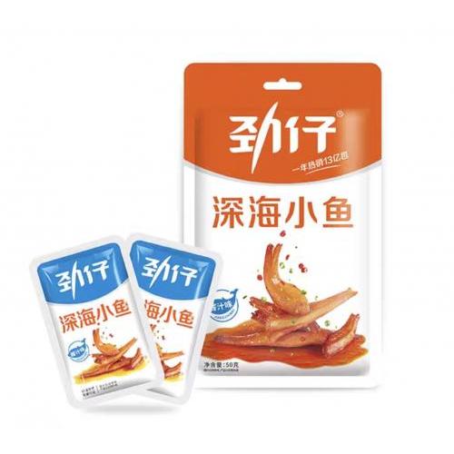 劲仔深海小鱼-酱汁味 50g