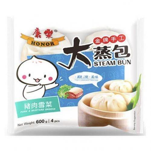 康乐大蒸包 - 猪肉雪菜味	600g
