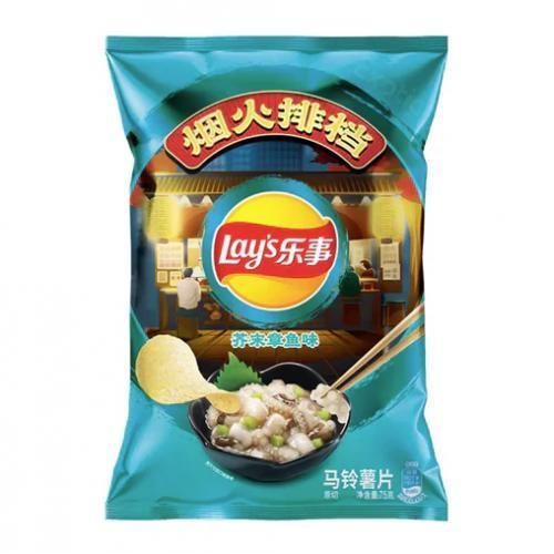 乐事薯片 - 芥末章鱼味 70g 