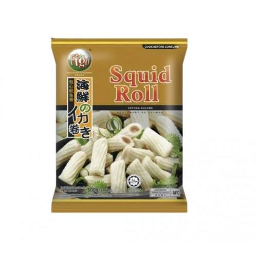 飞哥包心鱿鱼卷 500g