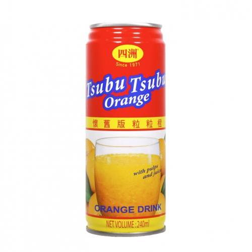 四洲怀旧版粒粒橙汁 240ml