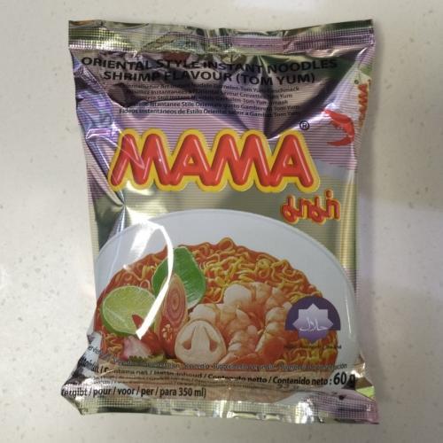 妈妈大虾冬阴功方便面 (清真) 60g