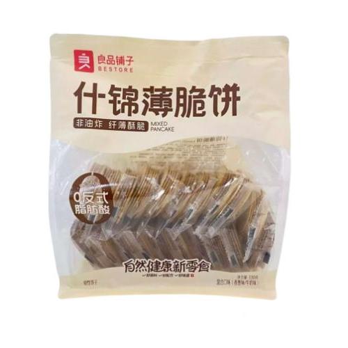 良品铺子薄脆饼 - 什锦 330g