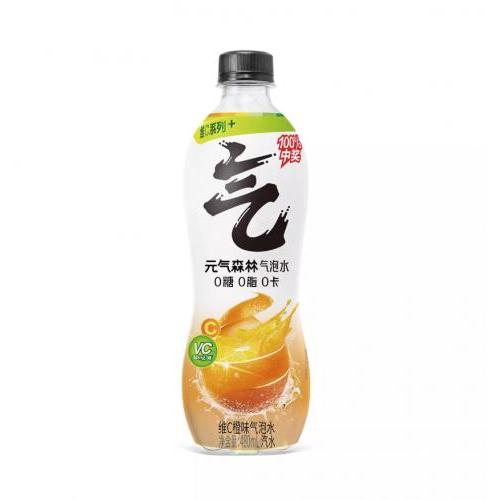 元气森林气泡水 - 维C橙 480ml