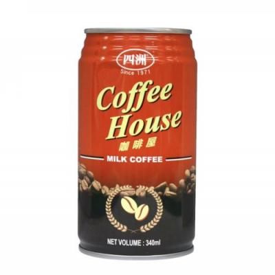 四洲咖啡屋牛奶咖啡 340ml