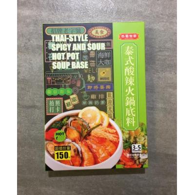 巴蜀世家火锅底料 - 泰式酸辣味 150g
