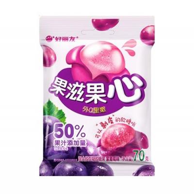 好丽友果滋果心 - 紫葡萄味 70g