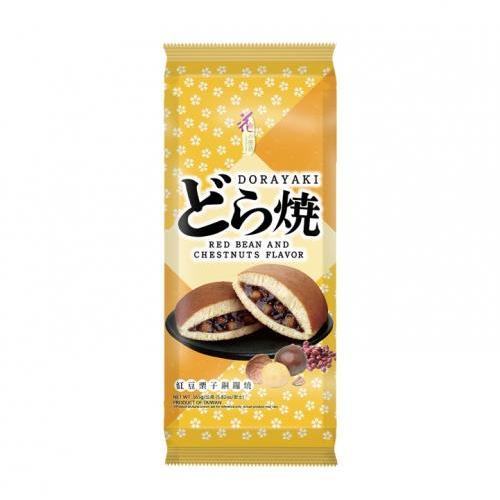 花之恋语铜锣烧 - 红豆栗子味 165g