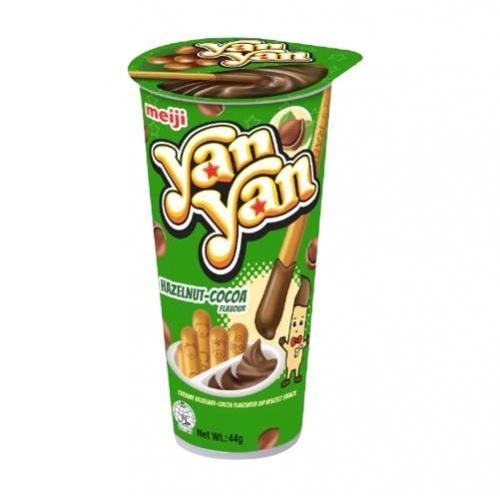 YanYan 饼干条 - 榛果味 44g