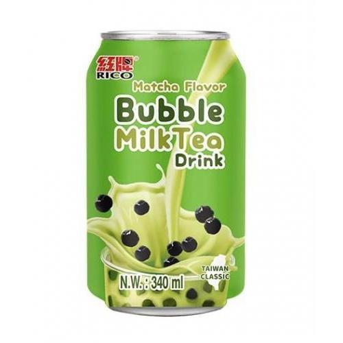 红牌珍珠奶茶 - 抹茶味 340ml