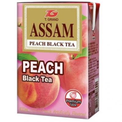 汇竑阿萨姆奶茶-白桃味400ml