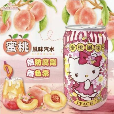 凯蒂猫气泡水 - 蜜桃风味 330ml