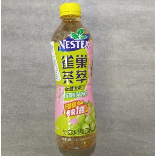 雀巢茶萃果汁 - 樱花青提风味绿茶 500ml