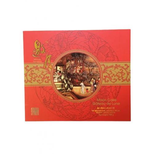 邀月月饼 - 双黄白莲蓉 720g