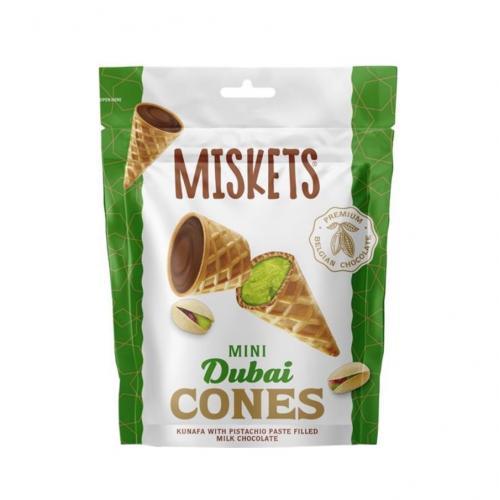 Miskets 迷你甜筒饼干 - 迪拜巧克力味 50g
