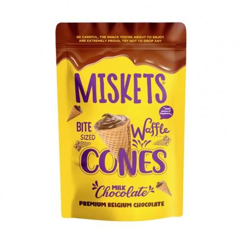 Miskets 迷你甜筒饼干 - 巧克力味 70g