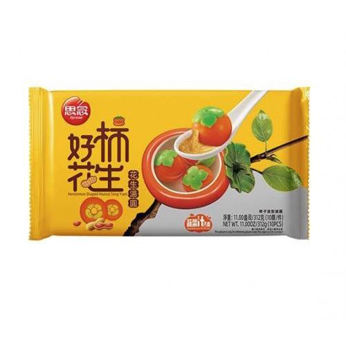 思念好柿花生汤圆 312g