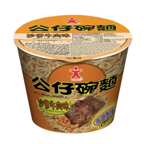 公仔碗面-沙爹牛肉味 120g