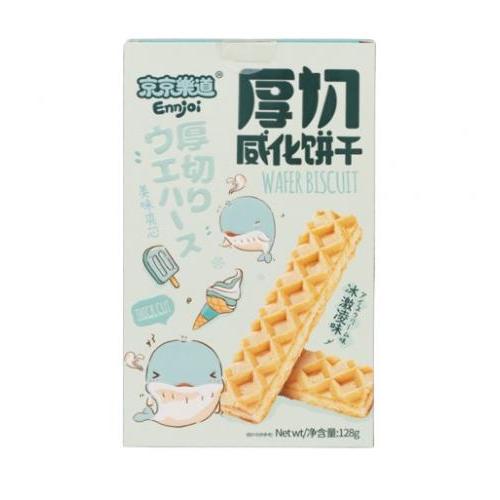 京京乐道厚切威化饼干-冰淇淋 128g