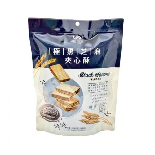 明奇夹心酥 - 极黑芝麻 108