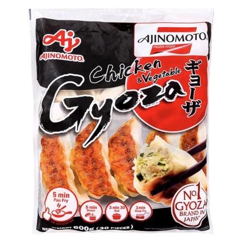 Ajino 鸡肉蔬菜煎饺 (黑) 600g (买1赠1)