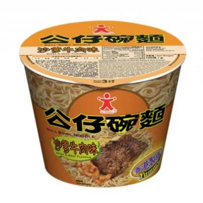 公仔碗面-沙爹牛肉味 120g