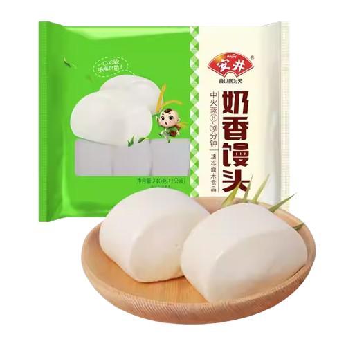 安井奶香馒头240g